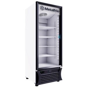 Metalfrio RB‑270 – Refrigerador Vertical 340 L | Puerta de Cristal & LED